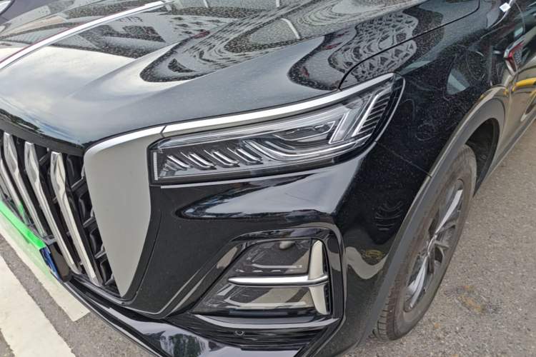 Used Hongqi HS5 2025 2.0T Two-Wheel Drive Flagship Pro Edition Left Front Headlight