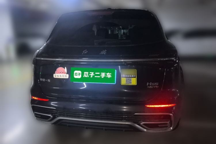 Used Hongqi HS5 2025 2.0T Two-Wheel Drive 600 000-Vehicle Commemorative Edition Rear