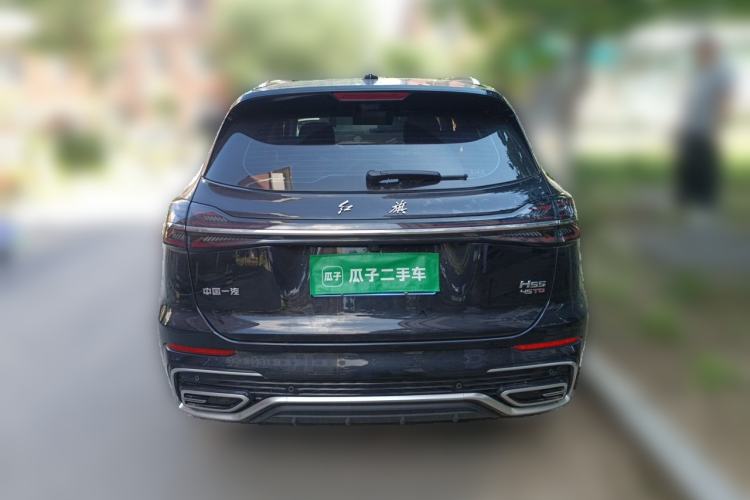 Used Hongqi HS5 2025 2.0T Two-Wheel Drive 600 000-Vehicle Commemorative Edition Rear