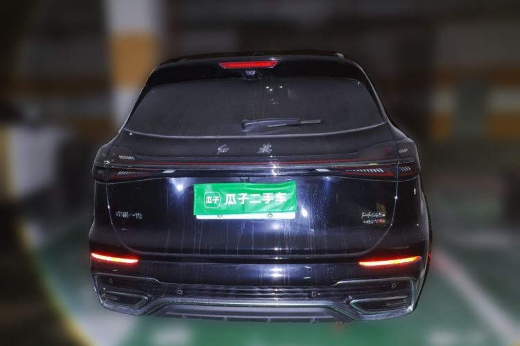 Used Hongqi HS5 2025 2.0T Two-Wheel Drive 600 000-Vehicle Commemorative Edition Rear