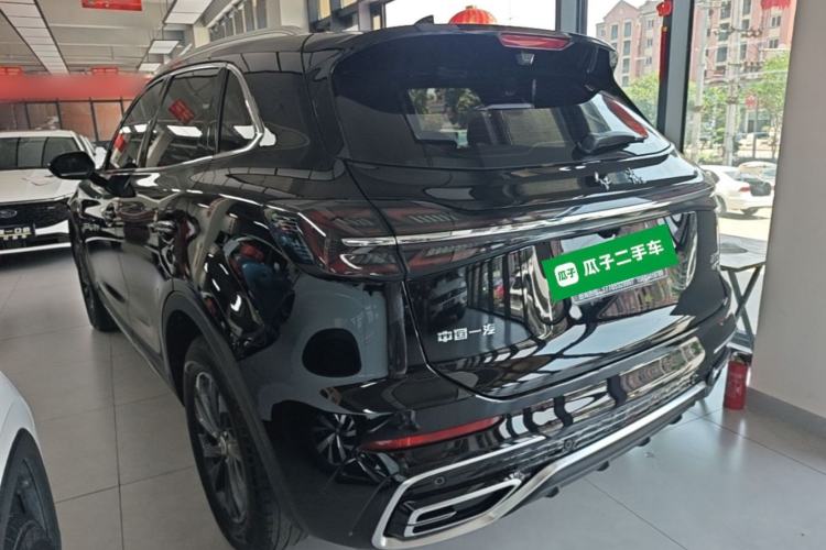 Used Hongqi HS5 2025 2.0T Two-Wheel Drive 600 000-Vehicle Commemorative Edition Rear Left 45 Deg
