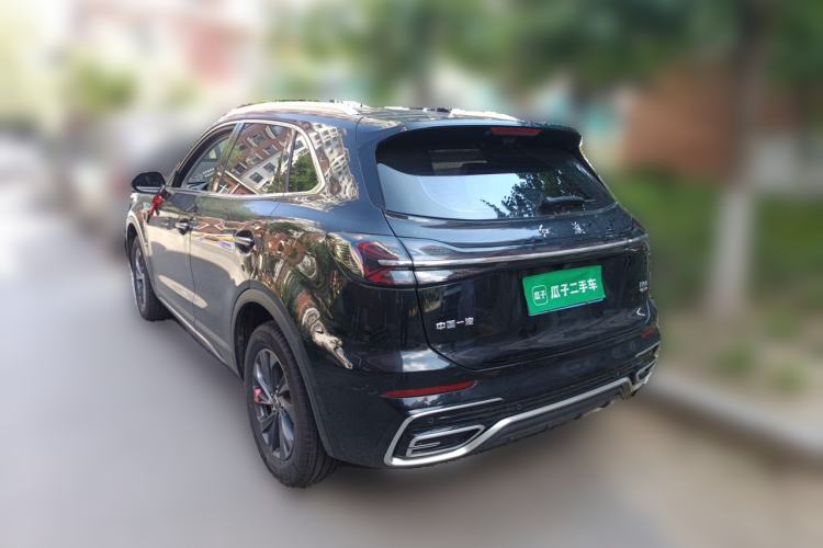 Used Hongqi HS5 2025 2.0T Two-Wheel Drive 600 000-Vehicle Commemorative Edition Rear Left 45 Deg