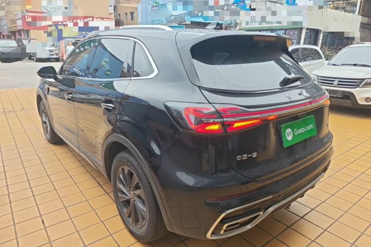 Used Hongqi HS5 2025 2.0T Two-Wheel Drive 600 000-Vehicle Commemorative Edition Rear Left 45 Deg
