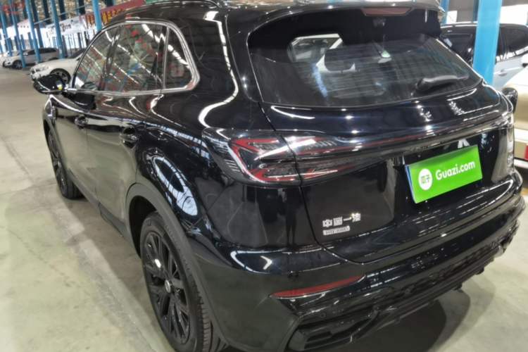 Used Hongqi HS5 2025 2.0T All-Wheel-Drive Xuan Ying Version Rear Left 45 Deg