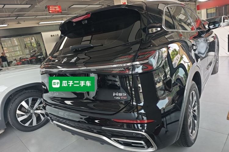 Used Hongqi HS5 2025 2.0T Two-Wheel Drive 600 000-Vehicle Commemorative Edition Rear Right 45 Deg