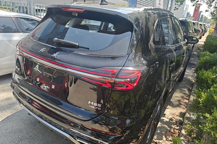 Used Hongqi HS5 2025 2.0T Two-Wheel Drive Flagship Pro Edition Rear Right 45 Deg