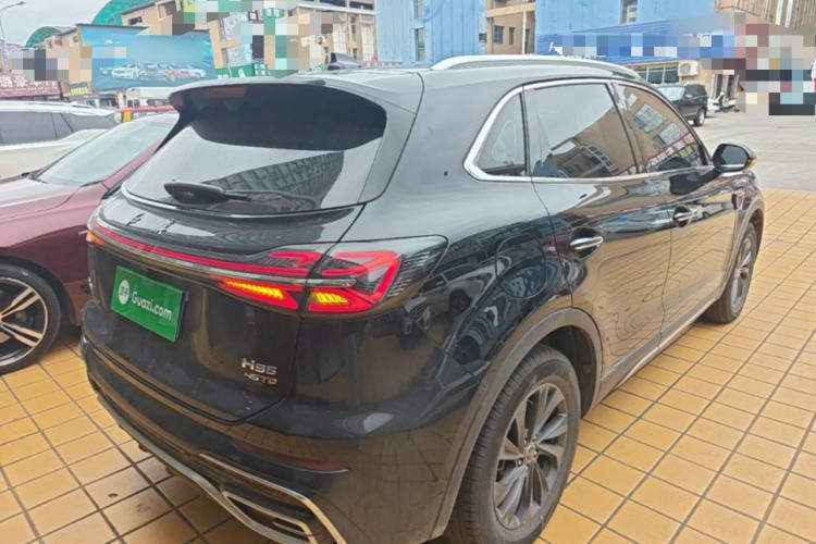 Used Hongqi HS5 2025 2.0T Two-Wheel Drive 600 000-Vehicle Commemorative Edition Rear Right 45 Deg