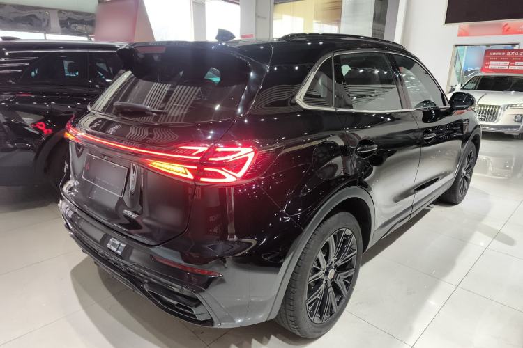 Used Hongqi HS5 2025 2.0T Two-Wheel-Drive Xuan Ying Edition Rear Right 45 Deg