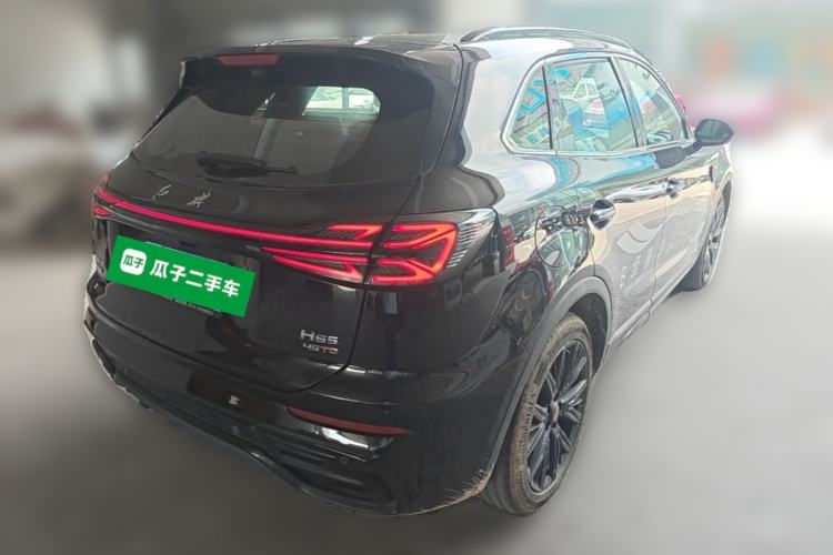 Used Hongqi HS5 2025 2.0T All-Wheel-Drive Xuan Ying Version Rear Right 45 Deg