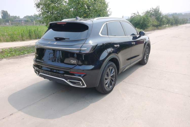 Used Hongqi HS5 2025 2.0T Two-Wheel Drive 600 000-Vehicle Commemorative Edition Rear Right 45 Deg