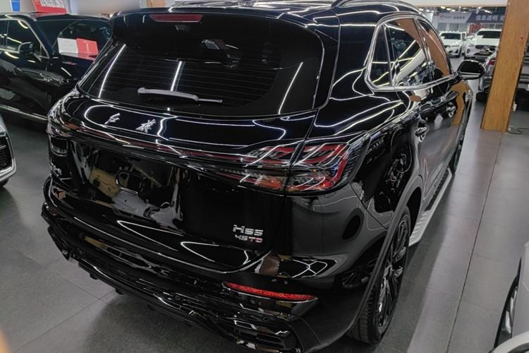 Used Hongqi HS5 2025 2.0T All-Wheel-Drive Xuan Ying Version Rear Right 45 Deg