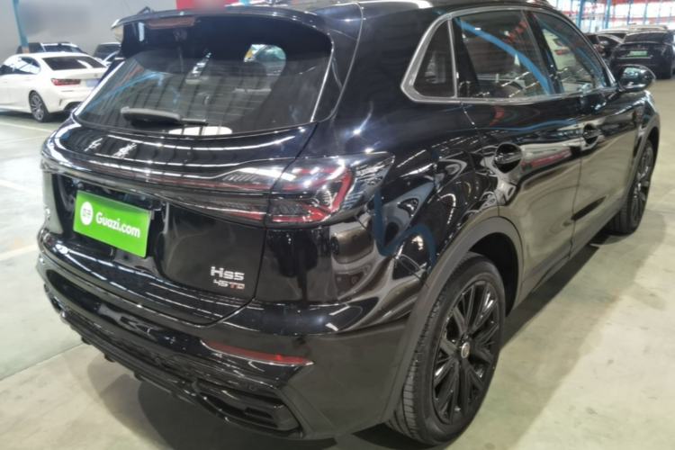 Used Hongqi HS5 2025 2.0T All-Wheel-Drive Xuan Ying Version Rear Right 45 Deg