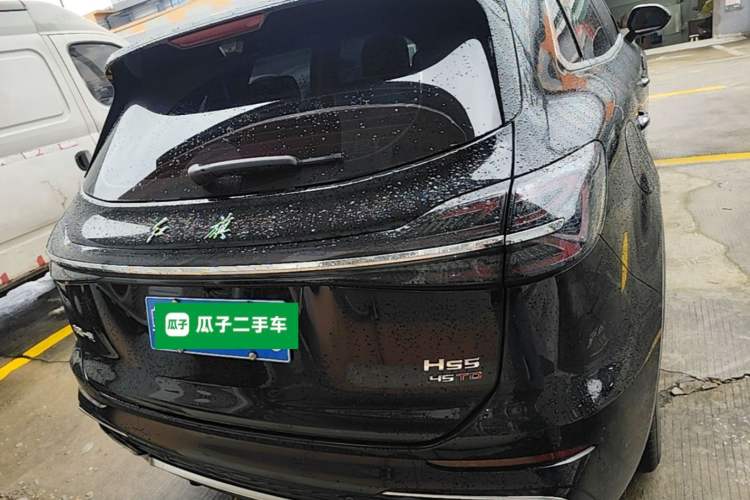 Used Hongqi HS5 2025 2.0T Two-Wheel Drive Flagship Pro Edition Rear