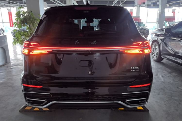 Used Hongqi HS5 2025 2.0T Two-Wheel Drive 600 000-Vehicle Commemorative Edition Rear