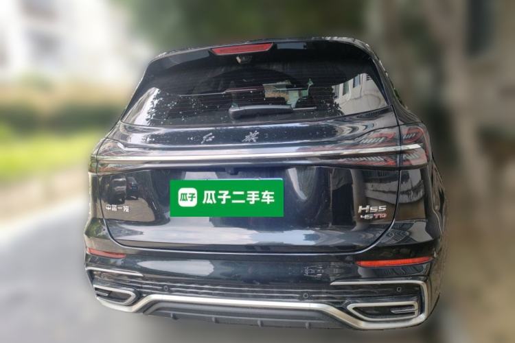 Used Hongqi HS5 2025 2.0T Two-Wheel Drive 600 000-Vehicle Commemorative Edition Rear