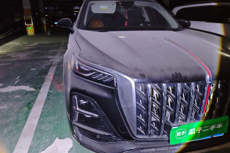 Used Hongqi HS5 2025 2.0T Two-Wheel Drive 600 000-Vehicle Commemorative Edition Right Front Headlight