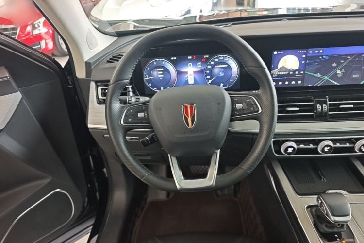 Used Hongqi HS5 2025 2.0T Two-Wheel Drive 600 000-Vehicle Commemorative Edition Steering Wheel