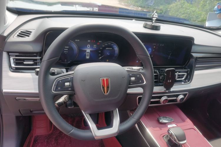 Used Hongqi HS5 2025 2.0T Two-Wheel Drive 600 000-Vehicle Commemorative Edition Steering Wheel