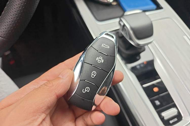 Used Hongqi HS5 2025 2.0T Two-Wheel Drive 600 000-Vehicle Commemorative Edition Vehicle Key