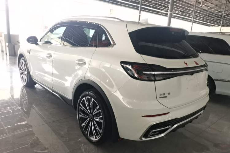 Used Hongqi HS5 2025 2.0T Four-Wheel-Drive Flagship Pro Edition Rear Left 45 Deg