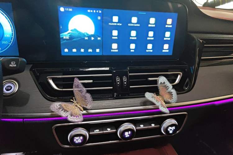 Used Hongqi HS5 2026 Model 2.0T Two-Wheel Drive Qi Xiang Pro Edition Audio And AC Panel