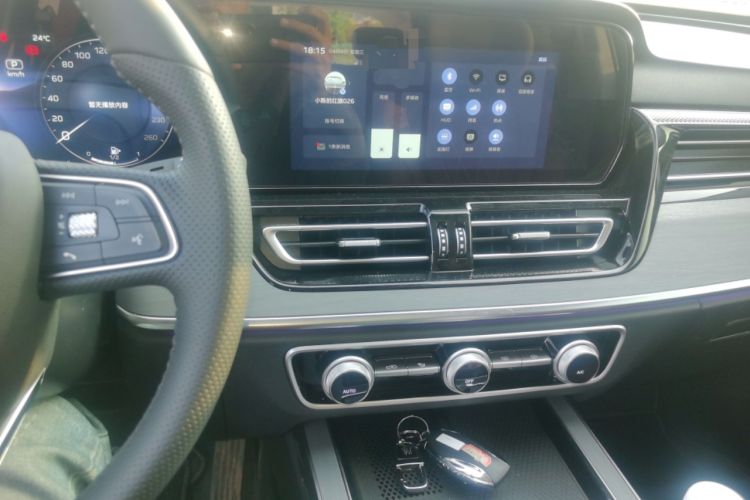 Used Hongqi HS5 2026 Model 2.0T Two-Wheel Drive Qi Xiang Pro Edition Audio And AC Panel