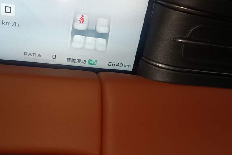 Used Hongqi HS6 PHEV 2026 220 All-Wheel Drive Smart Hybrid Version Odometer Close Up