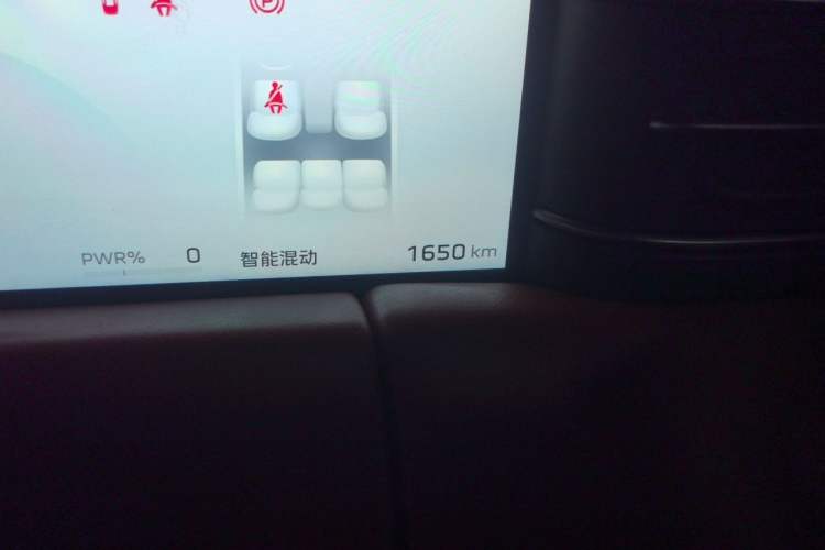 Used Hongqi HS6 PHEV 2026 240 Smart Hybrid Version Odometer Close Up