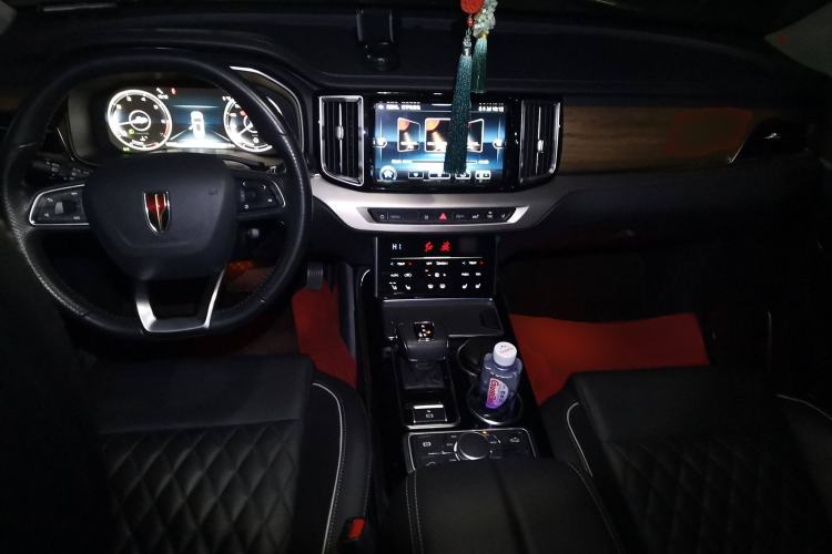 Used Hongqi HS7 2021 3.0T Automatic All-Wheel Drive Smart Connect Flagship Edition Center Console