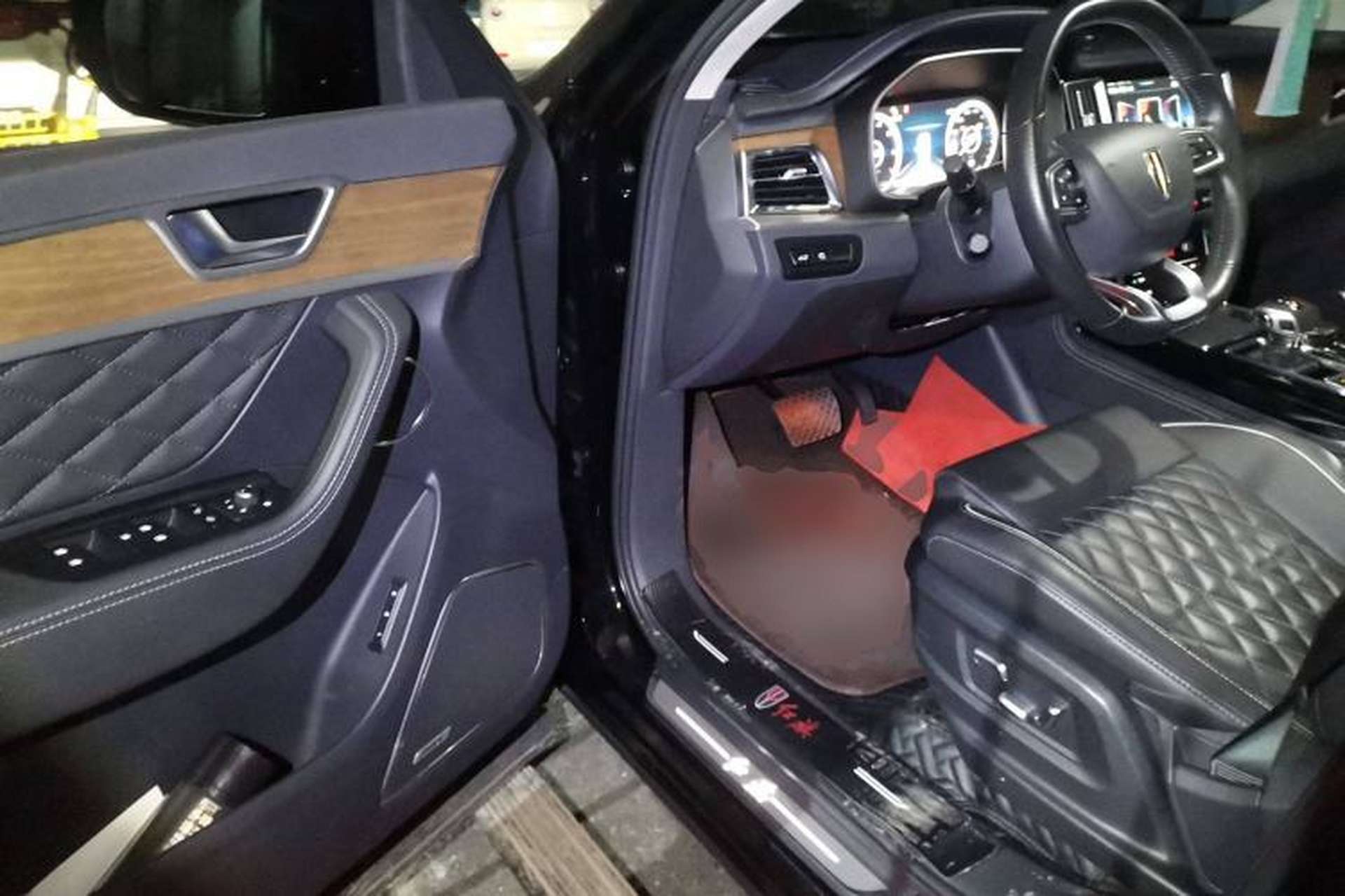 Used Hongqi HS7 2021 3.0T Automatic All-Wheel Drive Smart Connect Flagship Edition Driver Seat