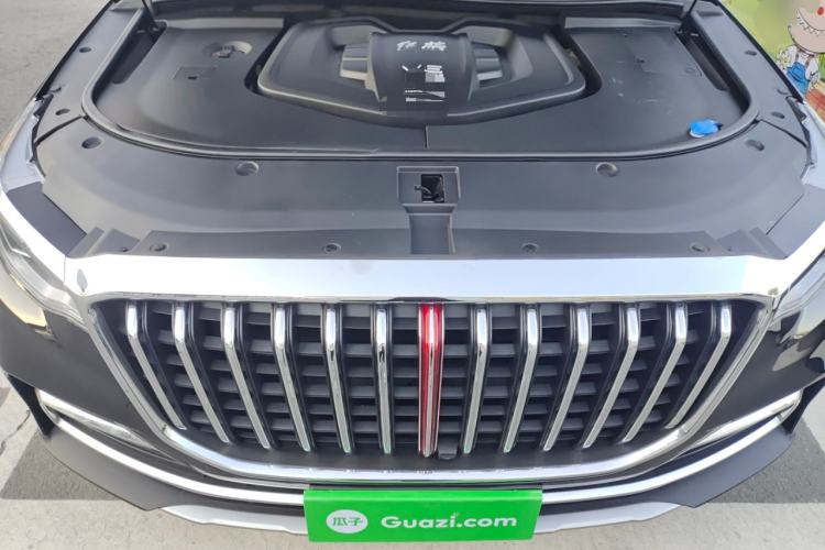 Used Hongqi HS7 2022 3.0T Automatic All-Wheel Drive Smart Connect Flagship Edition 7 Seats Engine Bay