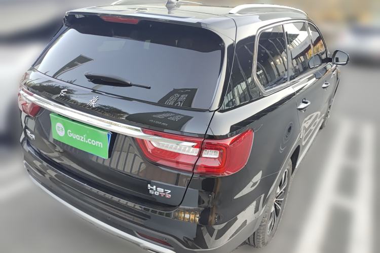 Used Hongqi HS7 2022 3.0T Automatic All-Wheel Drive Smart Connect Flagship Edition 7 Seats Rear Right 45 Deg