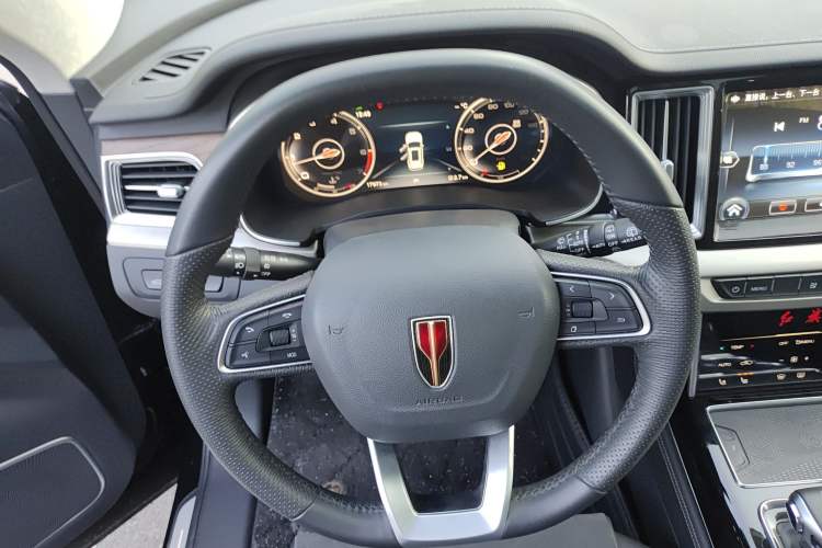 Used Hongqi HS7 2022 3.0T Automatic All-Wheel Drive Smart Connect Flagship Edition 7 Seats Steering Wheel