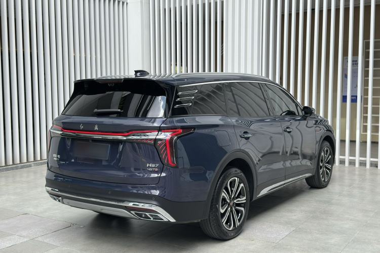 Used Hongqi HS7 2023 2.0T Automatic All-Wheel-Drive Flagship Edition Six Seats Exterior 4