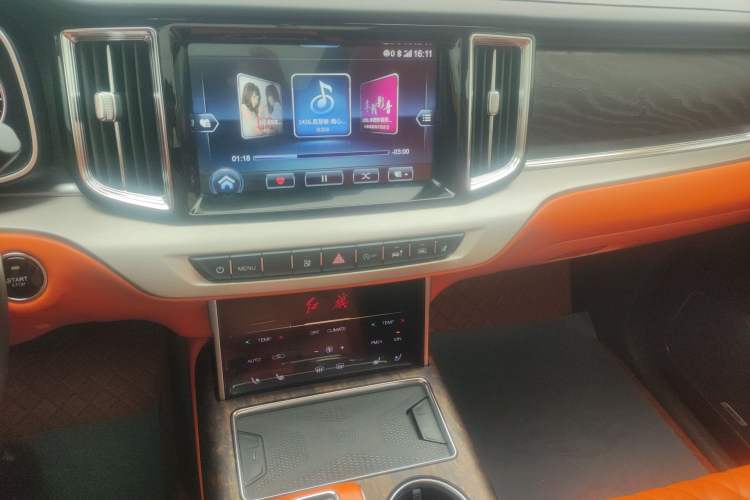 Used Hongqi HS7 2019 3.0T Automatic All-Wheel Drive Smart Connect Flagship Edition Audio And AC Panel