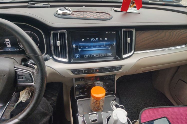 Used Hongqi HS7 2019 3.0T Automatic All-Wheel Drive Smart Connect Flagship Edition Audio And AC Panel