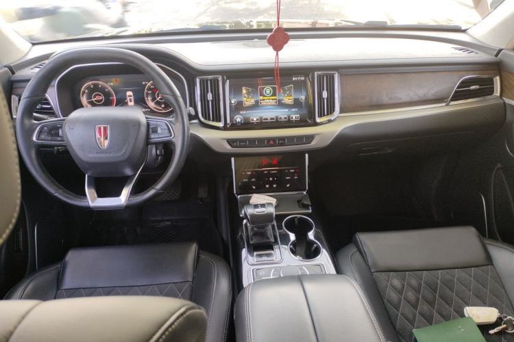 Used Hongqi HS7 2019 3.0T Automatic All-Wheel Drive Flagship Edition Center Console