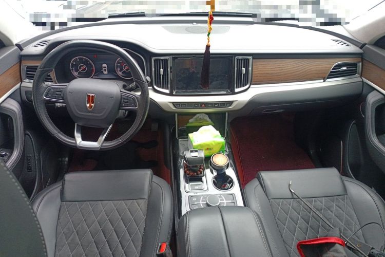 Used Hongqi HS7 2019 3.0T Automatic All-Wheel Drive Smart Connect Flagship Edition Center Console