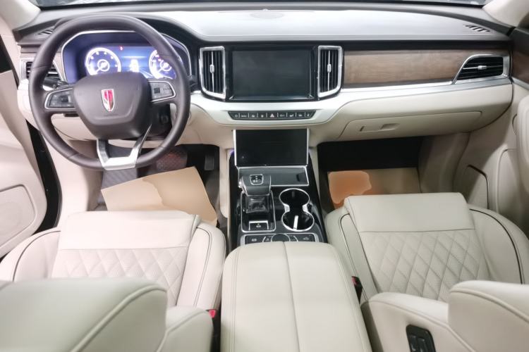 Used Hongqi HS7 2019 3.0T Automatic All-Wheel Drive Smart Connect Flagship Edition Center Console