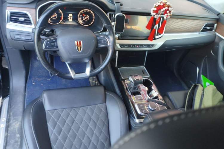 Used Hongqi HS7 2019 3.0T Automatic All-Wheel Drive Smart Connect Flagship Edition Center Console