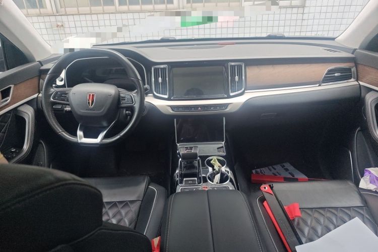Used Hongqi HS7 2019 3.0T Automatic All-Wheel Drive Smart Connect Flagship Edition Center Console