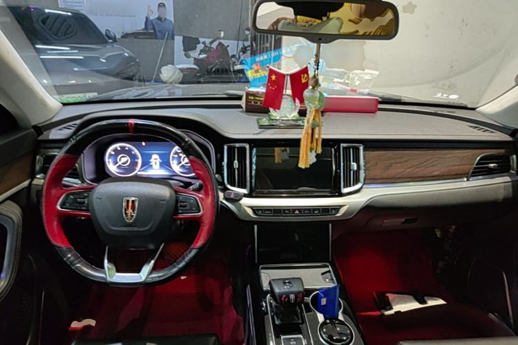 Used Hongqi HS7 2019 3.0T Automatic All-Wheel Drive Smart Connect Flagship Edition Center Console