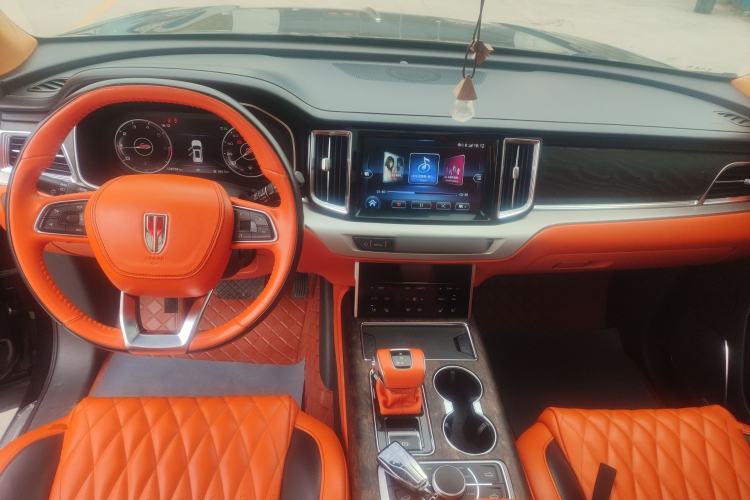 Used Hongqi HS7 2019 3.0T Automatic All-Wheel Drive Smart Connect Flagship Edition Center Console