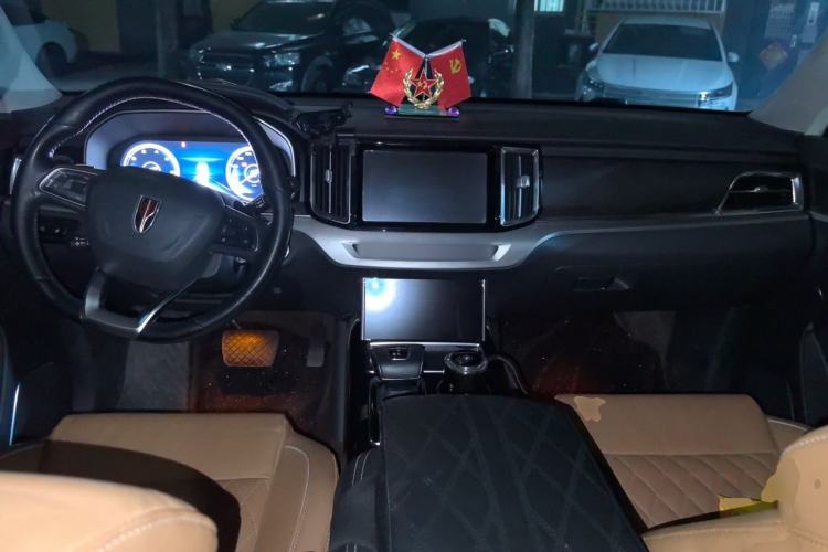 Used Hongqi HS7 2019 3.0T Automatic All-Wheel Drive Smart Connect Flagship Edition Center Console