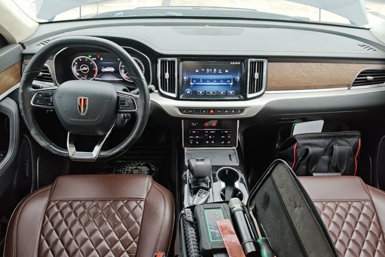 Used Hongqi HS7 2019 3.0T Automatic All-Wheel Drive Smart Connect Flagship Edition Center Console
