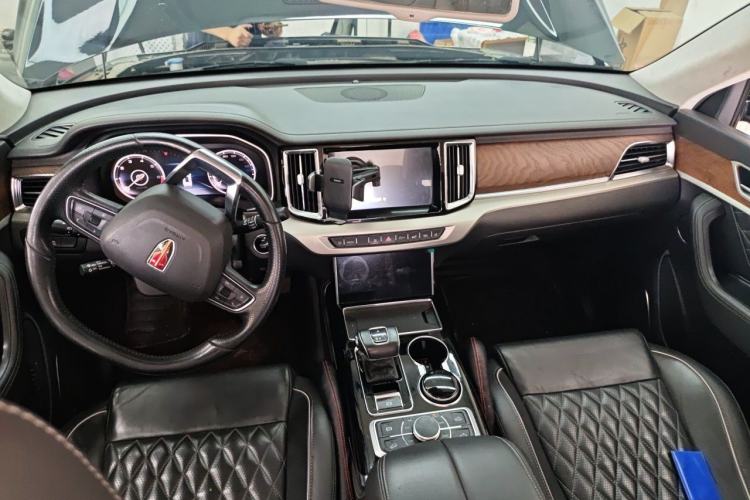 Used Hongqi HS7 2019 3.0T Automatic All-Wheel Drive Smart Connect Flagship Edition Center Console