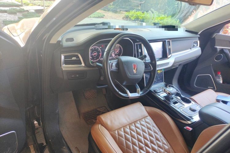Used Hongqi HS7 2019 3.0T Automatic All-Wheel Drive Smart Connect Flagship Edition Center Console