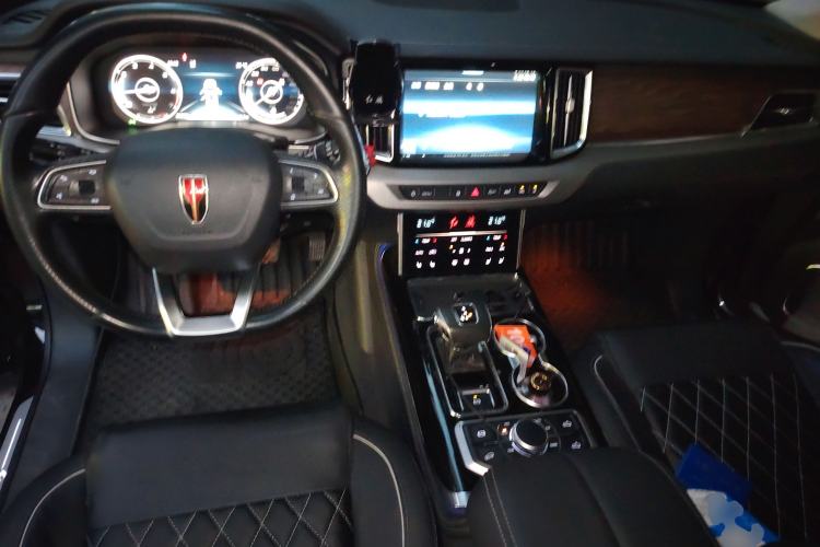 Used Hongqi HS7 2019 3.0T Automatic All-Wheel Drive Smart Connect Flagship Edition Center Console