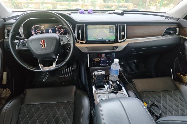 Used Hongqi HS7 2019 3.0T Automatic All-Wheel Drive Smart Connect Flagship Edition Center Console