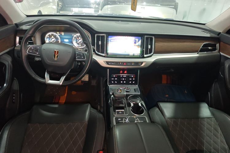 Used Hongqi HS7 2019 3.0T Automatic All-Wheel Drive Smart Connect Flagship Edition Center Console